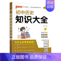 历史 初中通用 [正版]全国通用初中历史知识大全2025新版七年级八九年级基础知识手册中外历史常考知识清单初一二三中考小