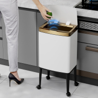 GAOK智能感应垃圾桶自动垃圾桶家用厨房分类不锈钢轻奢大容量大号