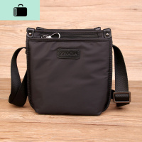 防水尼龙牛津布小男包 新款男士单肩包帆布包休闲竖款斜挎包男款NEW LAKE