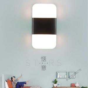 苏宁放心购 户外防水壁灯别墅室外创意简约庭院灯led过道楼梯露台阳台壁灯