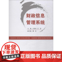 财政信息管理系统 白恩来,白贵 编 中国财政经济出版社 财政金融 金融