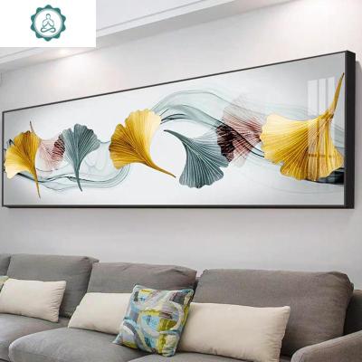 封后(FENGHOU)5D钻石画2020年满钻新款银杏水晶点砖客厅十字绣简约时尚满钻全贴200*55厘米-送全套工具