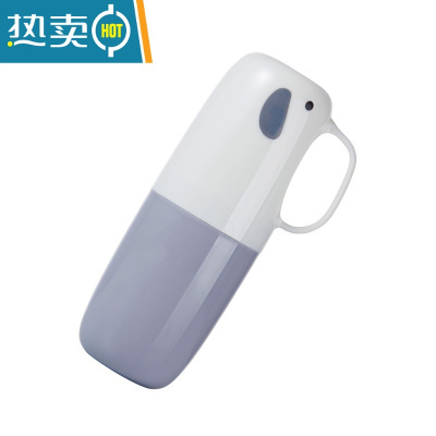 敬平旅行洗漱杯牙杯用品便携式刷牙学生套装儿童宿舍漱口女牙刷收纳盒 灰色