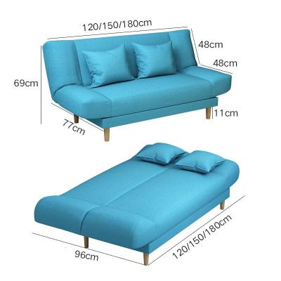 懒人沙发小户型客厅卧室简易可折叠沙发床双人两用网红款单人椅子