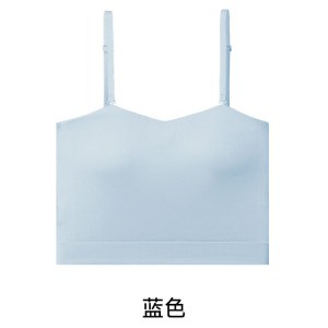 吊带背心女春夏季带胸垫免穿文胸无肩带美背内衣内搭外穿打底上衣