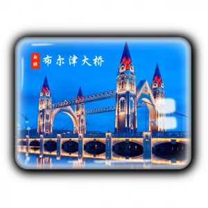维诺亚新疆城市旅游纪念品水晶冰箱贴磁贴喀什乌鲁木齐那拉提风景区定制