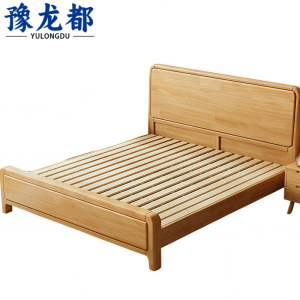 豫龙都实木单人床1.2m张