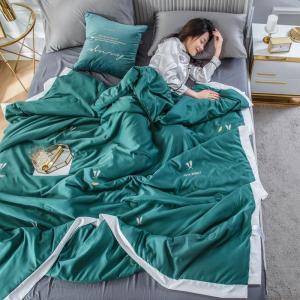 美帮汇空调被夏被水洗兰精真丝被子冰丝夏凉被天丝春秋被单人双人夏季