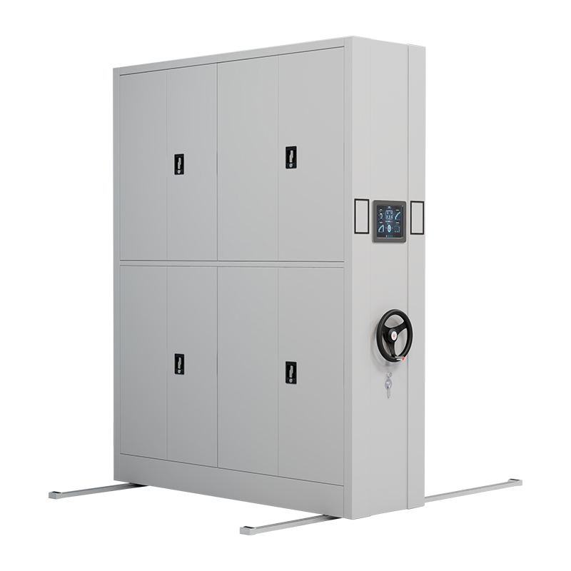 臻远 ZY-MJJA-16 智能密集架移动式档案柜钢制轨道智能密集柜 通双节 一列二组