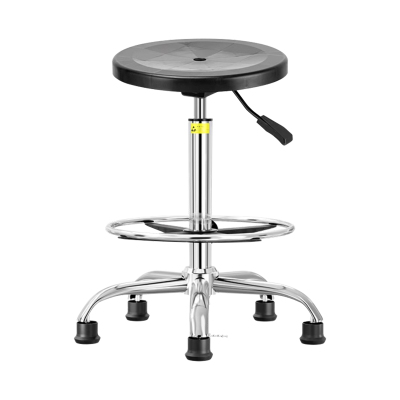 臻远ZY-7928防静电椅子车间流水线升降椅子 60-80cm(五爪黑色脚杯)