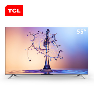 TCL 官方旗舰 55T6M (55英寸)吋 4K ART5全面屏高清景人工AI智能物联网络液晶免遥控 黑色