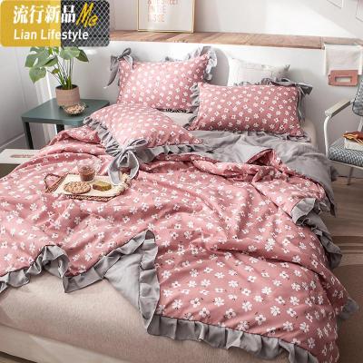 可水洗夏被夏凉被韩版蝴蝶结空调被家用宿舍春秋薄被四季通用被子 三维工匠