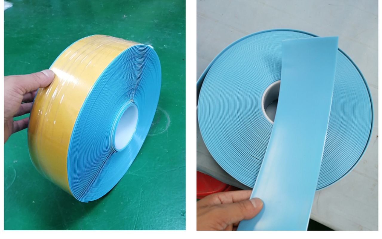 纳米胶带5S6S划线耐磨胶带PVC 5cm宽-蓝色(1.6mm厚)