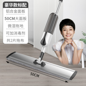 2021新款喷雾喷水拖把家用平板拖布一拖懒人免手洗拖地净