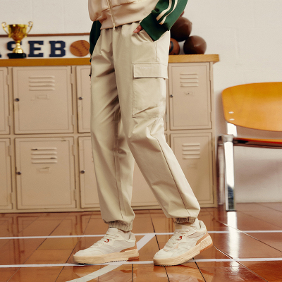 361°运动裤女新款直筒宽松束脚梭织户外徒步登山工装裤子