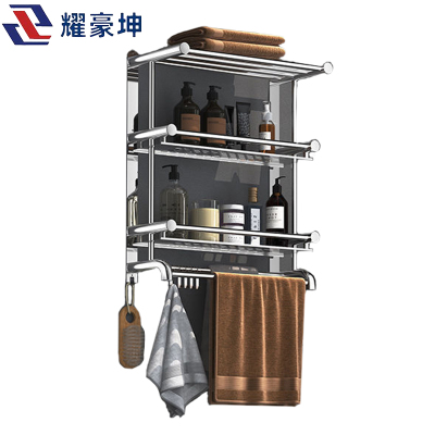 耀豪坤 304三层特厚40Cm毛巾架UYV-9/个