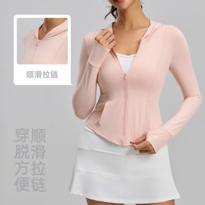 聚衣堂夏季原纱防紫外线防晒外套薄款户外皮肤衣连帽防晒衣女