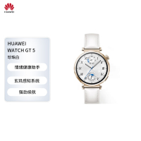 HUAWEI WATCH GT 5 华为智能手表情绪健康助手玄玑感知系统珍珠白41mm