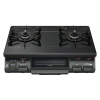 日本原装进口RINNAI/林内燃气灶黑色不带温控台式机RT64JH6S2-GL 13A天然气