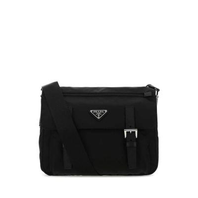 普拉达(PRADA)再生尼龙三角徽标单肩包环保材质多功能斜挎包女式