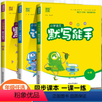 [3本]语文+数学(人教)+英语(人教版PEP) 三年级下 [正版]2024新小学计算能手默写能手一年级二年级三四五六年