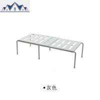 可伸缩厨房分层置物架多层收纳架放碗锅架调味料架沥水储物架 三维工匠