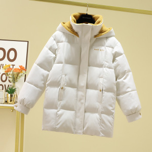 2023冬季新款棉衣棉服女中长款韩版修身显瘦个性羽绒棉服厂家直销