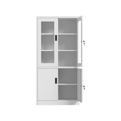 [企诺]文件柜 QNGA01FO-06W 900×400×1850mm 冷轧钢板 台