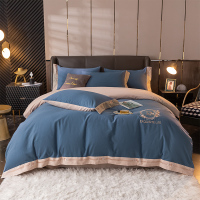 弗切尔珀榕 纯色磨毛绣花暗香疏影系列四件套