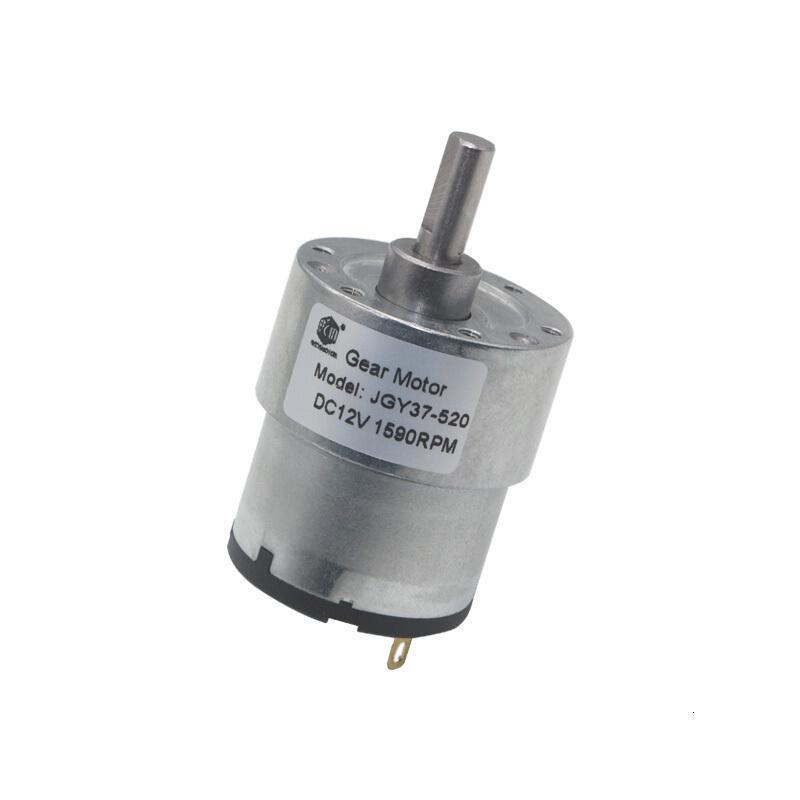 BONJEANJGB37-520减速马达 微型直流减机 6V 12V 24V 机器人马达 24V22RPM
