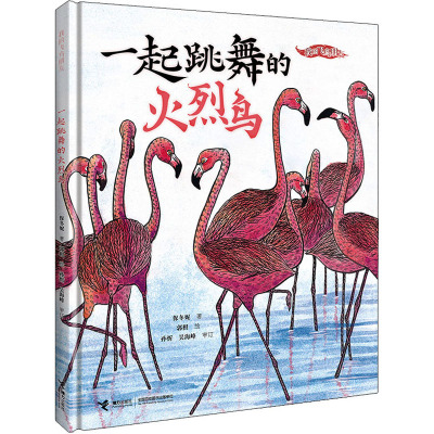 一起跳舞的火烈鸟