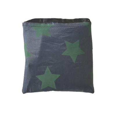 敏胤MYD-0101牛津布折叠手提袋36*52*8cm 印花 深蓝色