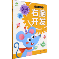 [M]左右脑开发 3-4岁右脑开发 爱德少儿 编 -9787554021446