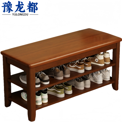 豫龙都换鞋凳双层个