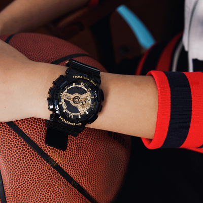 CASIO官方旗舰店卡西欧手表男G-SHOCK电子电竞运动潮流非机械男士石英表 男运动 街头日韩表GA-110GB