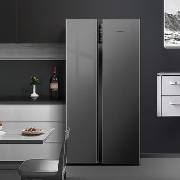 新飞(frestec)646升双开门对开门多维风冷无霜变频一级电脑控温冰箱超大容量大冰箱BCD-646WK9AT