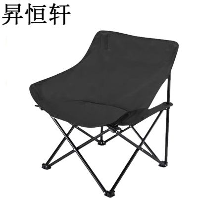 昇恒轩 户外折叠椅月亮椅 黑色 张