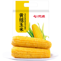七河源黄糯玉米8穗装 2024年当季新东北玉米 加热即食 黄糯230g*8穗装≥1.8kg