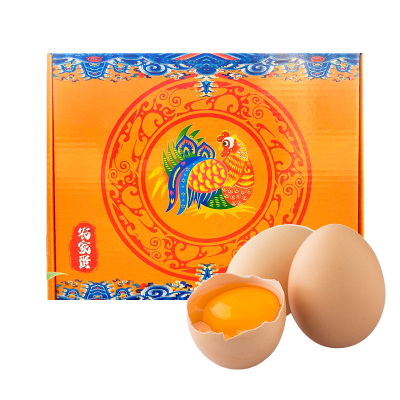 礼盒装[熊猫鸟]新鲜富硒鸡蛋 30枚装 农家散养新鲜正宗草鸡蛋笨柴鸡蛋孕妇月子蛋整箱