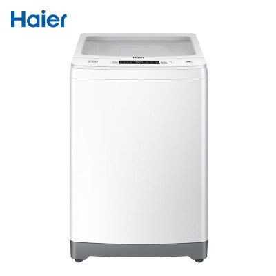 海尔（Haier）直驱变频波轮洗衣机全自动紫外线除菌玻璃上盖环瀑动力10KG大容量