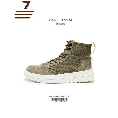 尗卡英伦复古日系马丁靴男靴子男高帮鞋男鞋子韩版中帮鞋百搭潮鞋