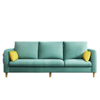 慧采云 办公家具会议沙发布艺贵宾接待会客厅室沙发三人位简约现代