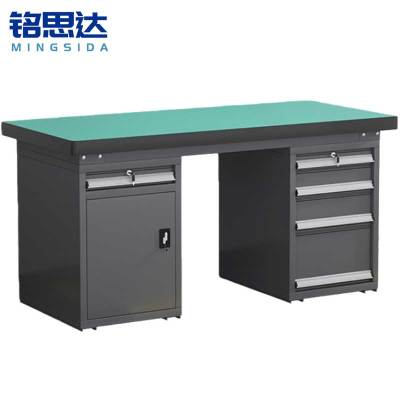 铭思达钳工操作台1.2米五抽一门张