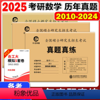 2025数学一真题2010-2024 [正版] 晋远2025考研数学一真题真练 2010-2024共15年历年真