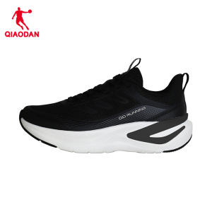 乔丹 跑步鞋女款舒适基础跑鞋运动鞋旅游鞋 透气防滑35-40 QTB022253209S 黑色/乔丹白