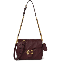 COACH/蔻驰女士多功能绗缝肩背包大容量百搭商务休闲手提斜挎两用