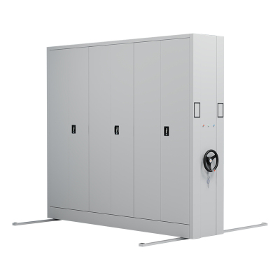 臻远 ZY-MJJA-31 电动密集架移动档案柜钢制轨道密集柜 通门 一列3组