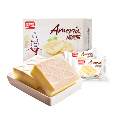 盼盼食品官方旗舰店-梅尼耶涂层蛋糕56g（2枚装）奶香味56g奶香味56g