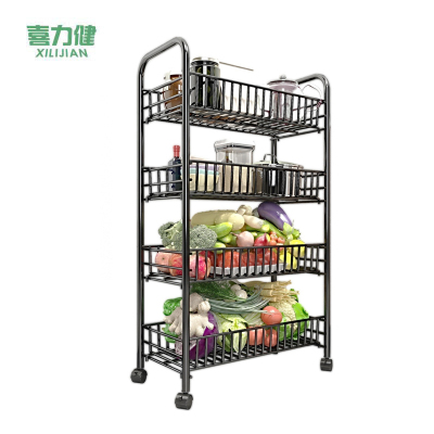 喜力健 多层置物架 40*27*90CM 个