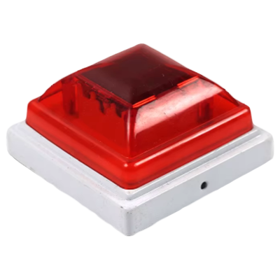 鸿灵睿芯 RX-JSD10 1.2V 0.8W IP65 50次/min LED太阳能警示灯(计价单位:盏)红白色